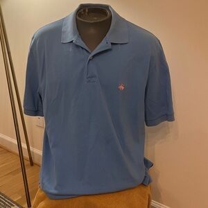 Brooks Brothers Carolina blue polo
